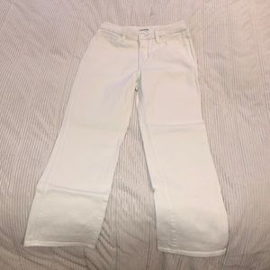 Good American Good Curve White Jeans